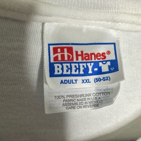 Vintage Disney Mickey Mouse Volunt Ears Shirt Single Stitch 90s Beefy-T Hanes - Picture 3 of 4